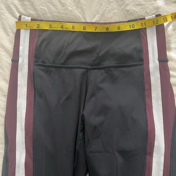 Athleta Crunch 7/8 Tights Womens Small Multicolor Activewear Workout Gym Mom - Picture 5 of 7